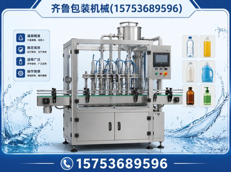 诸城市白酒灌装机展示图